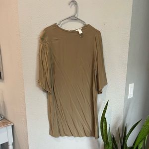 Green olive dress